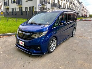 2015 Honda Stepwgn Spada V, синий, 1920000 рублей, вид 2