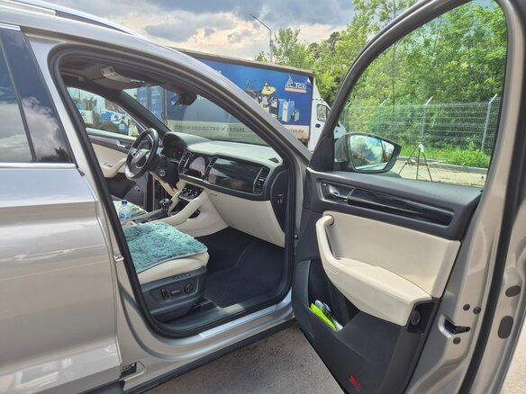 2021 Skoda Kodiaq I, бежевый, 2800000 рублей - вид 19