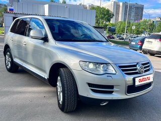 2009 Volkswagen Touareg I Рестайлинг, бежевый, 1950000 рублей, вид 2