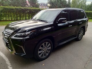 2017 Lexus LX 570 III Рестайлинг 2, чёрный, 6900000 рублей, вид 2