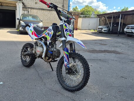 2020 Kayo Mini KMB YX125EM, белый, 52000 рублей, вид 5