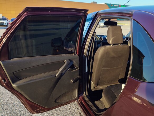 2013 Lada (ВАЗ) Granta I, пурпурный, 440000 рублей - вид 8