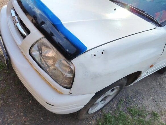 1997 Suzuki Escudo II, белый, 500000 рублей - вид 7