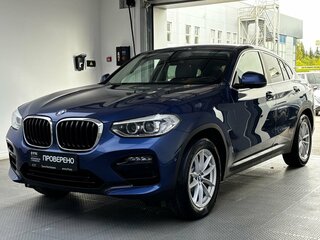 2020 BMW X4 20i II (G02), синий, 2960000 рублей, вид 1