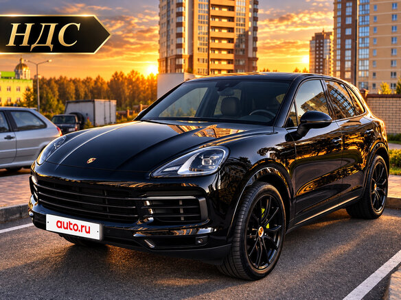 2019 Porsche Cayenne S III, чёрный, 7800000 рублей