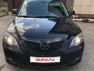 2006 Mazda 3 I (BK) Рестайлинг, чёрный, 430000 рублей, вид 1