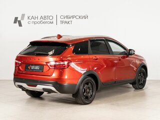 2019 Lada (ВАЗ) Vesta SW Cross I, красный, 840000 рублей, вид 3