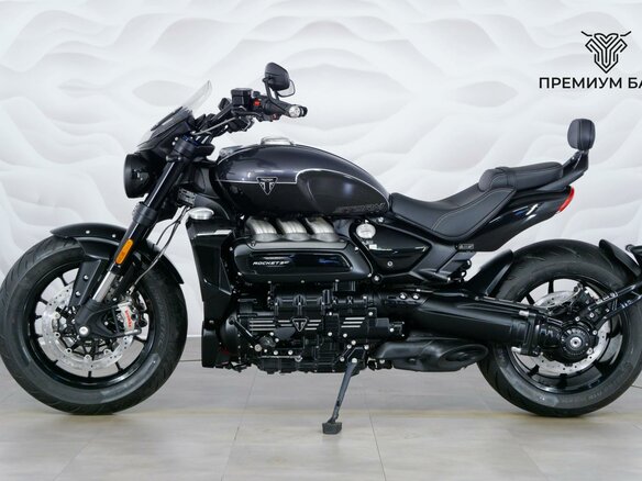 2026 Triumph Rocket 3, чёрный, 3299000 рублей - вид 1