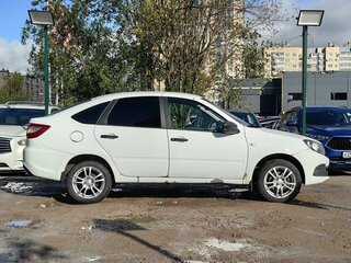 2019 Lada (ВАЗ) Granta I Рестайлинг, белый, 389000 рублей, вид 4