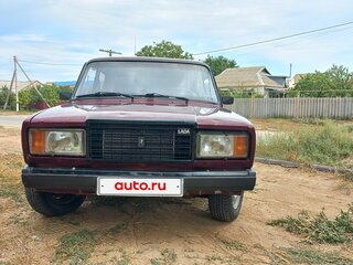 2005 Lada (ВАЗ) 2107, красный, 80000 рублей, вид 1