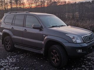 2008 Toyota Land Cruiser Prado 5-speed 120 Series Рестайлинг, серый, 1760000 рублей, вид 1