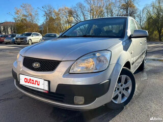 2009 Kia Rio II, серебристый, 499900 рублей, вид 2