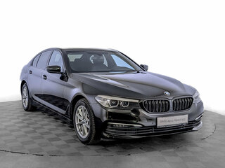2020 BMW 5 серии 520d xDrive VII (G30/G31/G38), чёрный, 2990000 рублей, вид 3