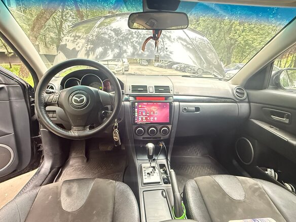 2006 Mazda 3 I (BK) Рестайлинг, чёрный, 360000 рублей - вид 9