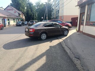 2014 Skoda Octavia III (A7), коричневый, 780000 рублей, вид 3