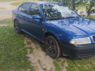 2003 Skoda Octavia I (A4) Рестайлинг, синий, 370000 рублей, вид 3