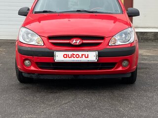 2008 Hyundai Getz I Рестайлинг, красный, 600000 рублей, вид 2