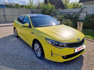 2018 Kia Optima IV, жёлтый, 1380000 рублей, вид 2