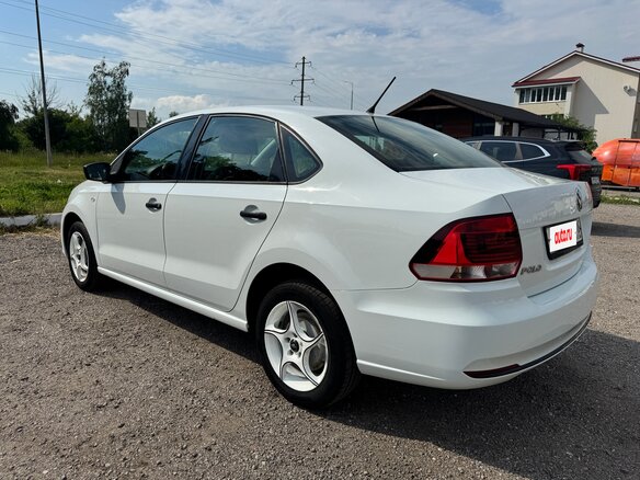 2016 Volkswagen Polo V Рестайлинг, белый - вид 5
