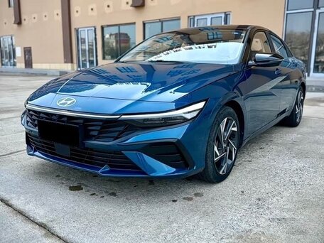 2023 Hyundai Elantra N Line VII (CN7) Рестайлинг, синий, 1795000 рублей, вид 3