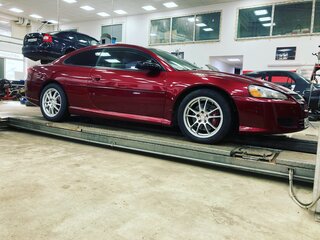 2004 Dodge Stratus II Рестайлинг, красный, 795000 рублей, вид 2