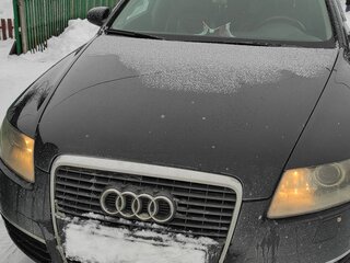 2007 Audi A6 III (C6), чёрный, 900000 рублей, вид 2