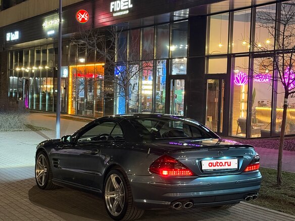 2003 Mercedes-Benz SL-Класс 500 5-speed V (R230), серый - вид 4