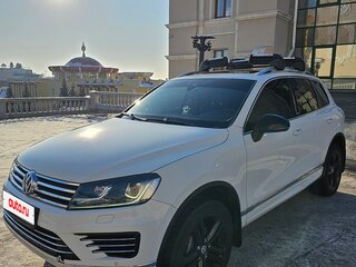 2016 Volkswagen Touareg II Рестайлинг, белый, 3200000 рублей, вид 3