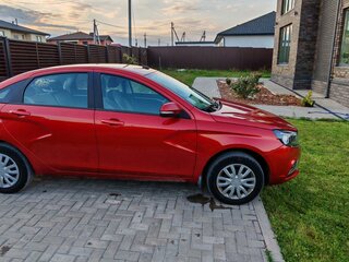 2021 Lada (ВАЗ) Vesta I, красный, 1028000 рублей, вид 4