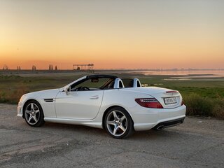 2014 Mercedes-Benz SLK-Класс 250 III (R172), белый, 2750000 рублей, вид 1