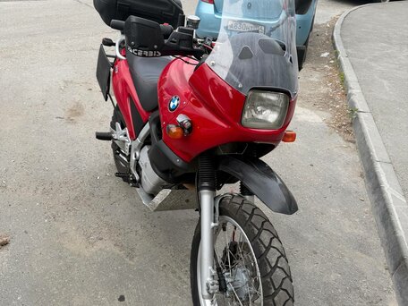1997 BMW F 650, красный, 300000 рублей, вид 2