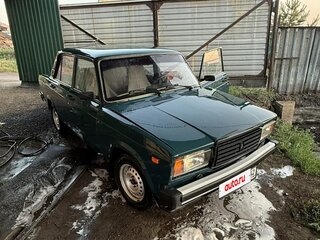 2005 Lada (ВАЗ) 2107, зелёный, 130000 рублей, вид 4