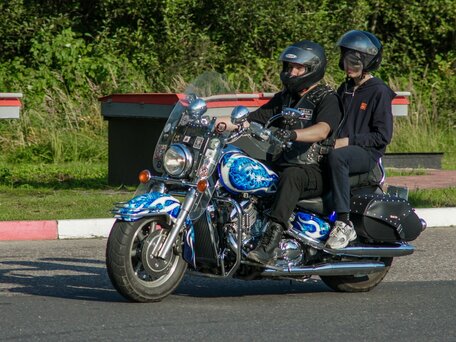 1996 Yamaha Royal Star, синий, 450000 рублей, вид 4