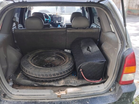 2002 Mazda Tribute I, серый, 220000 рублей - вид 7