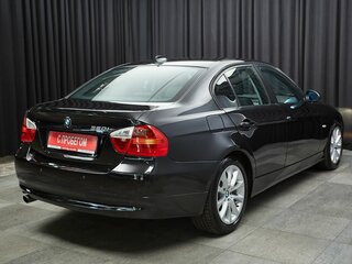 2007 BMW 3 серии 320i V (E90/E91/E92/E93), чёрный, 958000 рублей, вид 4