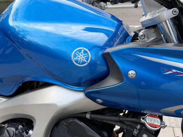 2009 Yamaha FZ6, синий, 490000 рублей - вид 9