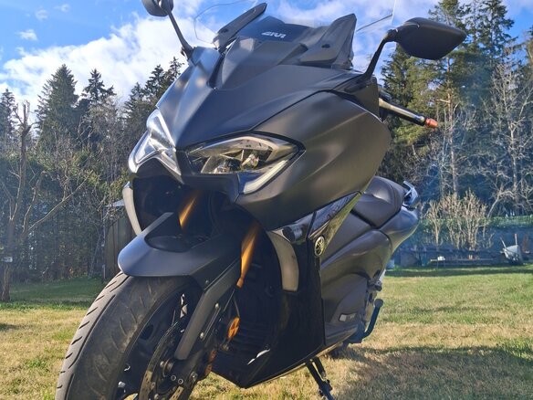 2017 Yamaha TMAX, чёрный, 775000 рублей