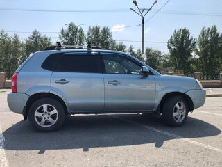 2008 Hyundai Tucson I, голубой, 790000 рублей, вид 4
