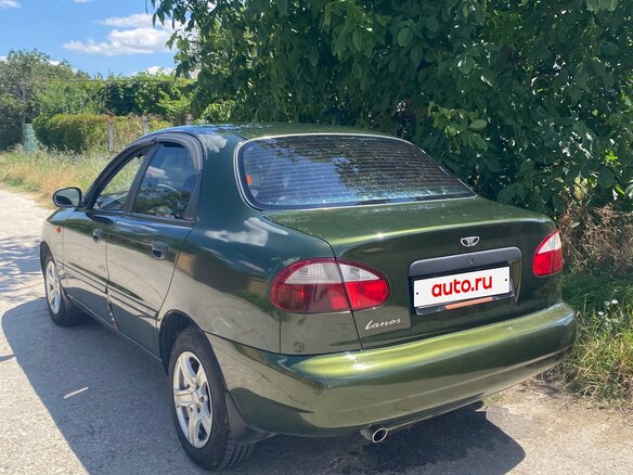 2006 Daewoo Lanos, зелёный, 350000 рублей - вид 9