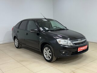 2015 Lada (ВАЗ) Granta I, чёрный, 430000 рублей, вид 3