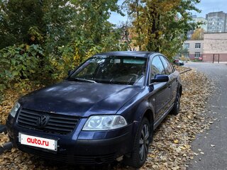 2001 Volkswagen Passat B5 Рестайлинг, синий, 250000 рублей, вид 1