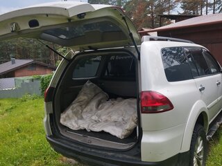 2014 Mitsubishi Pajero Sport II Рестайлинг, белый, 1700000 рублей, вид 4