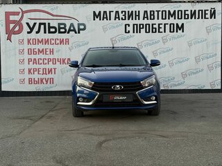 2021 Lada (ВАЗ) Vesta I, синий, 1163000 рублей, вид 2