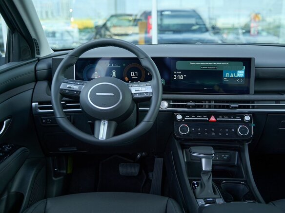2026 Hyundai Tucson IV Рестайлинг, синий - вид 13