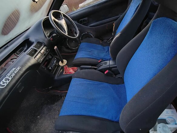 1994 Toyota Cynos I (L44), чёрный, 150000 рублей - вид 8