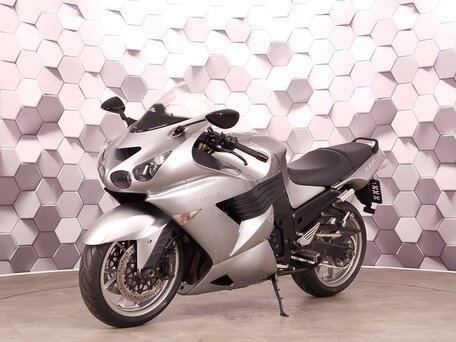 2007 Kawasaki ZZR 1400, серый, 699000 рублей, вид 2