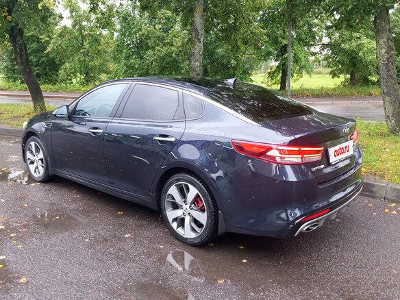 2017 Kia Optima IV, синий, 1850000 рублей - вид 8