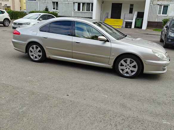 2006 Peugeot 607 I Рестайлинг, серый, 630000 рублей - вид 2