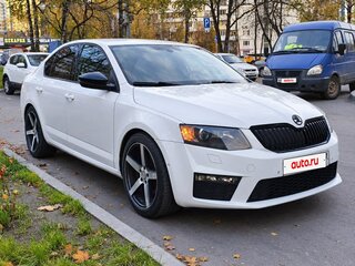 2013 Skoda Octavia III (A7), белый, 1350000 рублей, вид 2