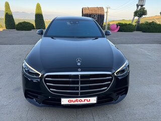 2021 Mercedes-Benz S-Класс 500 4MATIC VII (W223), чёрный, 9800000 рублей, вид 2